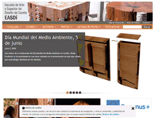 Tablet Screenshot of escueladeartecorella.com